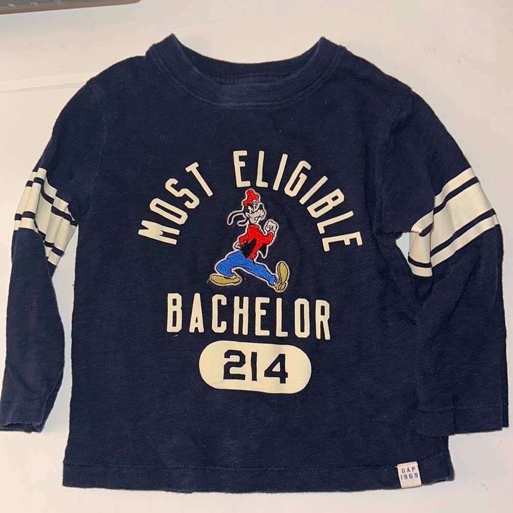 Gap Disney Toddler Long Sleeve Jersey